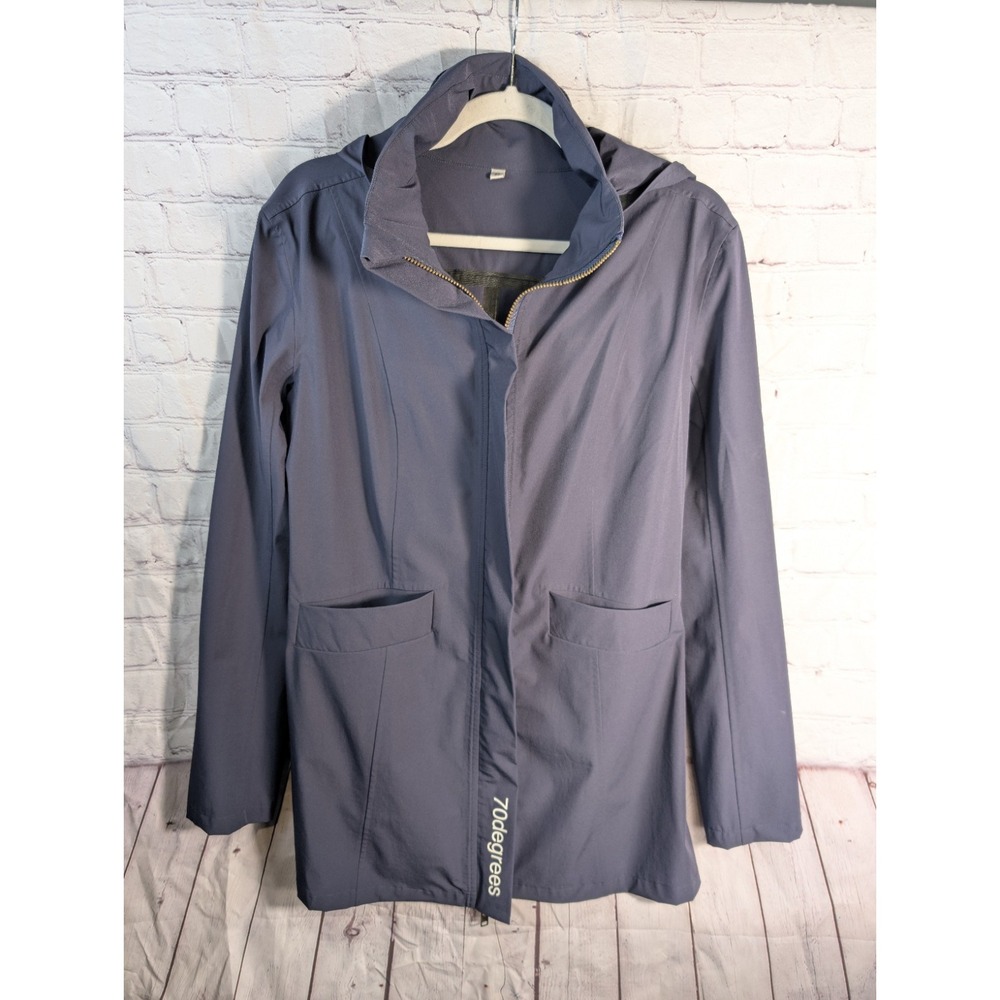 Maclaine Raincoat 70 Degrees Women's Size M  in Navy